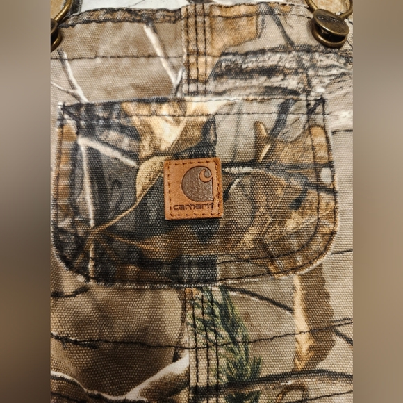 Carhartt Camo Toddler Overalls - Picture 2 of 4